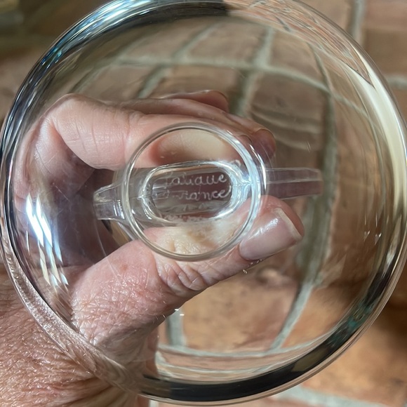 Lalique Crystal American Eagle Trinket Dish - Picture 6 of 6